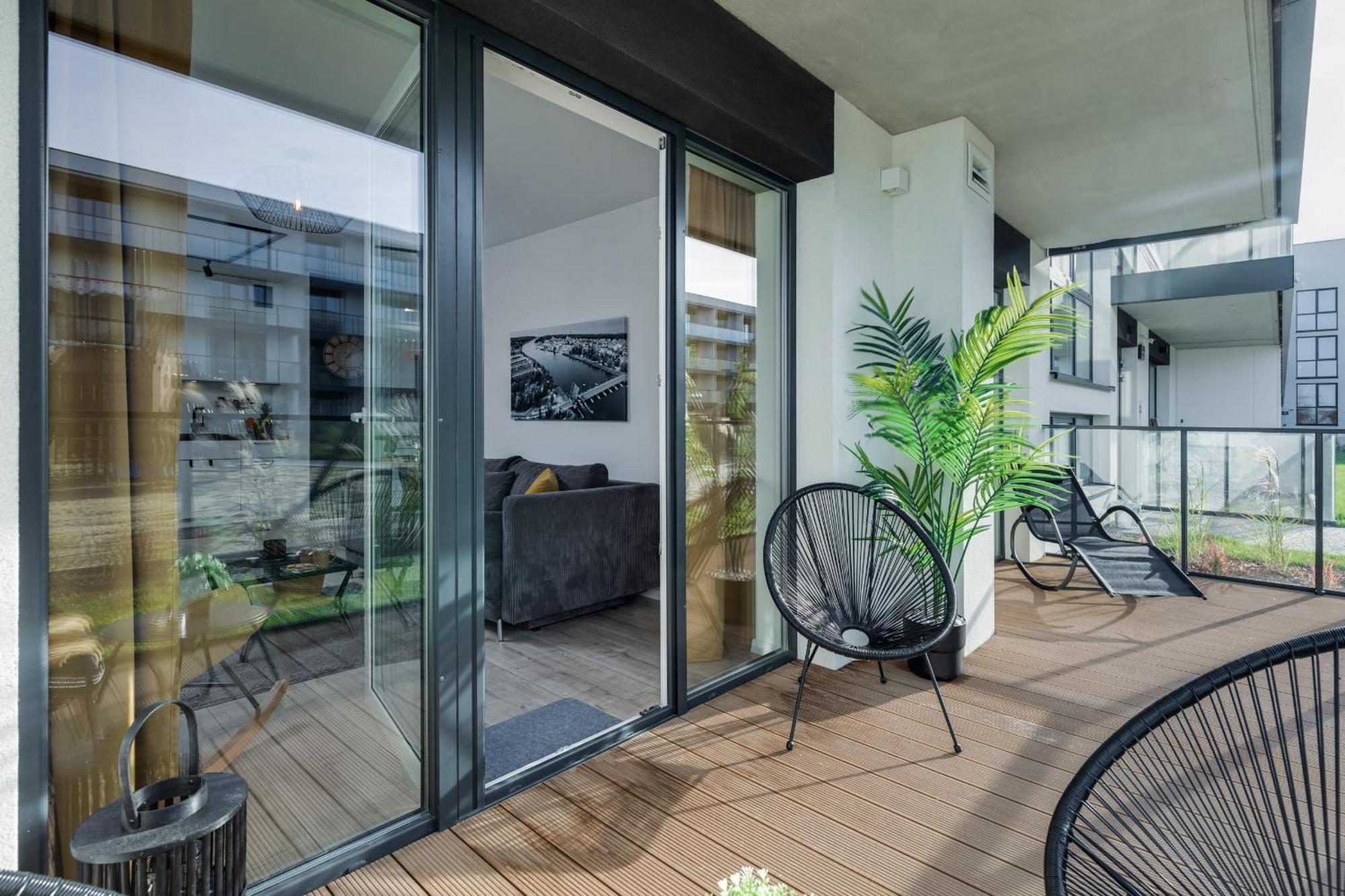 Dziwnow Luxurious Apartment No1 By The River By Renters Prestige Eksteriør bilde